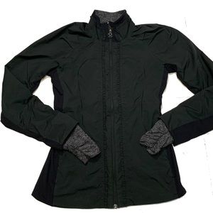 Lululemon Athletica Black Utility Jacket with High Collar